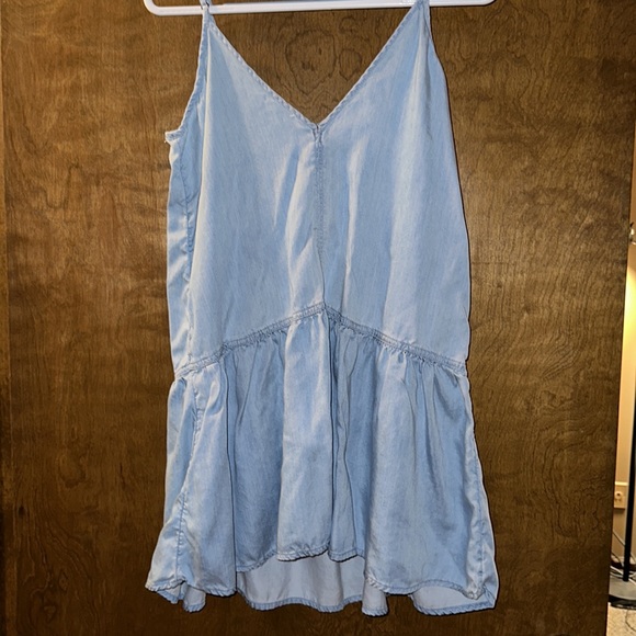 American Eagle Chambray drop waist dress medium - Picture 4 of 4